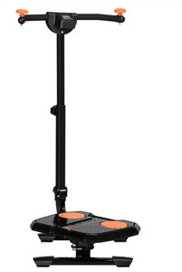 lot 67 image: Soozier Foldable Ab Twister Board for Waist Trimming with LCD Display, Ab Workout Equipment for Women and Men, Orange (Maybe Missing Hardware)