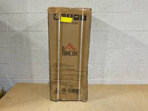 HOMCOM 8000 BTU Mobile Air Conditioner, 345 Sq. Ft., AC Unit with Dehumidifier, Sleep, 24H Timer On/Off, Window Kit, Black