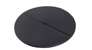 lot 253 image: Soozier Pole Dance Mat, 2T x 5W Folding Pole Crash Mat for Home, Lightweight and Foldable, Black