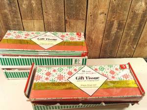 lot 32 image: Huge lot of Christmas tissue paper - 4 boxes
