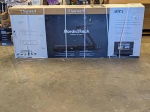 lot 4 image: NEW NORDICTRACK T SERIES 9 TREADMILL