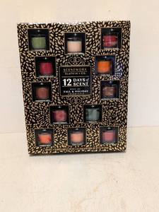 lot 38 image: NEW SCENTWORX SLATKIN & CO. 12 DAYS OF SCENT