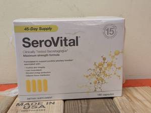 lot 102 image: SEROVITAL DIETARY SUPPLEMENT