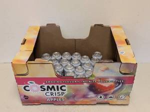 lot 106 image: SPINDRIFT SPARKLING WATER 24PK. (CRANBERRY RASPBERRY)