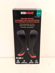 lot 150 image: 32 DEGREE HEAT HEATED SOCKS-X-LARGE