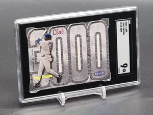 lot 84 image: 2000 Fleer Tony Gwynn Club 5000 Baseball Card SGC 9