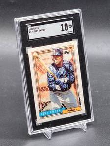 lot 134 image: 1992 Topps Tony Gwynn Baseball Card #270 SGC 10