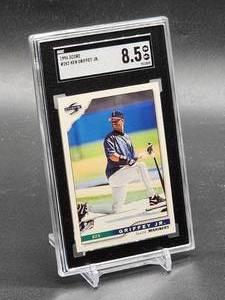 lot 119 image: 1996 Score Ken Griffey Jr Baseball Card #282 SGC 8.5