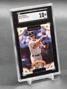 lot 35 image: 2002 Donruss Cal Ripken Jr Baseball Card #8 SGC 10