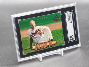 lot 69 image: 1997 Pinnacle Cal Ripken Jr Artist Proof Baseball Card #91 SGC 8