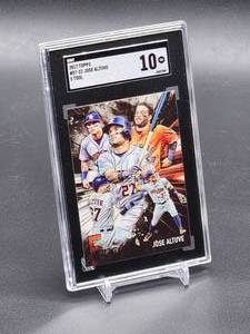 lot 189 image: 2017 Topps Jose Altuve 5 Tool Baseball Card #5T-22 SGC 10