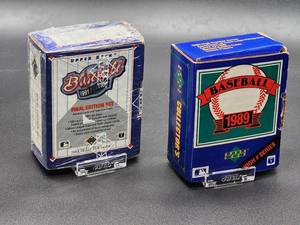 lot 204 image: 1989 & 1990 Upper Deck Update Baseball Sets