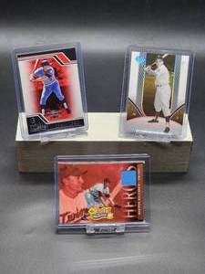 lot 36 image: HOF Twins Great Harmon Killebrew (1) Limited Print Game Used Jersey & (2) Limited Print Baseball Cards