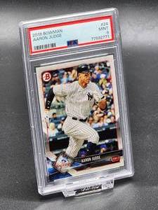 2018 Bowman Aaron Judge Baseball Card #24 PSA 9