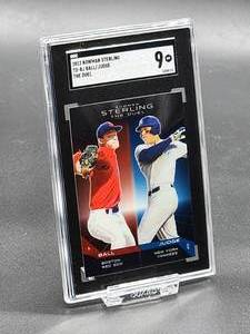 2013 Bowman Sterling Aaron Judge Baseball Card #TD-BJ SGC 9