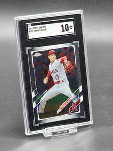 2021 Topps Chrome Shohei Ohtani Baseball Card #159 SGC 10