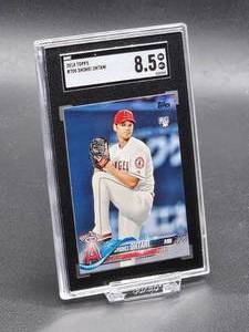 2018 Topps Shohei Ohtani Rookie Baseball Card #700 SGC 8.5