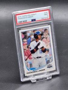 2013 Topps Francisco Lindor Pro Debut Baseball Card #167 PSA 9