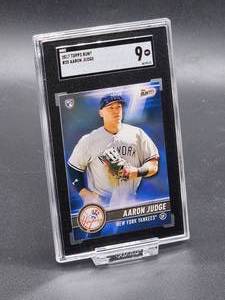 2017 Topps Aaron Judge Rookie Card #20 SGC 9