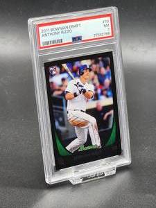 2011 Bowman Draft Anthony Rizzo Rookie Card #70 PSA 7