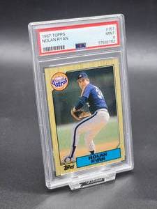 1987 Topps Nolan Ryan Baseball Card #757 PSA 9