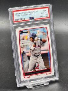 2012 Bowman Prospects Francisco Lindor Rookie Card #BP3 PSA 10