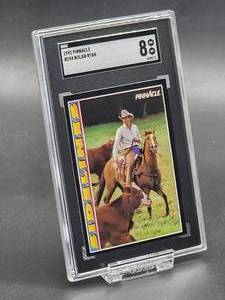 1992 Pinnacle Nolan Ryan Baseball Card #294 SGC 8