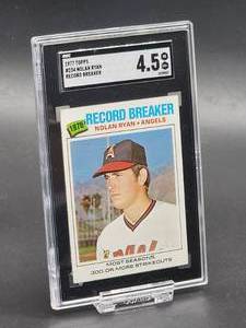 1977 Topps Nolan Ryan Baseball Card #234 SGC 4.5