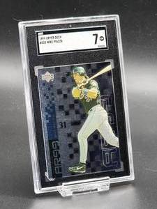 1999 Upper Deck Mike Piazza Baseball Card #525 SGC 7