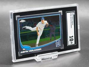 2013 Topps Chrome Justin Verlander Baseball Card #150 SGC 10