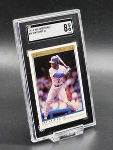 1991 O-Pee-Chee Premier Ken Griffey Jr. Baseball Card #56 SGC 8