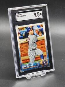 2015 Topps Jose Altuve Baseball Card #620 SGC 9.5