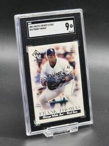 2001 Pacific Private Stock Frank Thomas Baseball Card #28 SGC 9