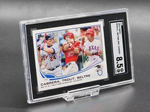 2013 A.L. Batting Avg. Leaders Baseball Card #294 SGC 8.5