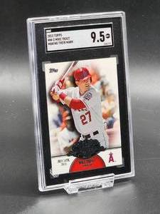 2013 Topps Mike Trout Baseball Card #MM-2 SGC 9.5