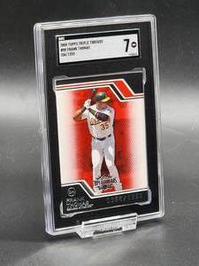 2008 Topps Triple Threads Limited 3561350 Frank Thomas Baseball Card #80 SGC 7