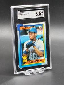 1990 Topps Ken Griffey Jr. 2nd Year Baseball Card #336 SGC 6.5