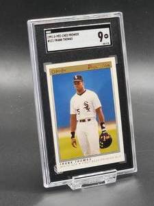1991 O-Pee-Chee Frank Thomas Baseball Card #121 SGC 9