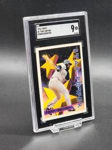 1996 Topps Tony Gwynn Baseball Card #1 SGC 9