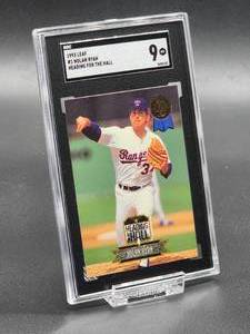 1993 Leaf Nolan Ryan Baseball Card #1 SGC 9