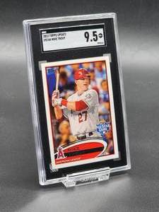 2012 Topps Update Mike Trout Baseball Card #US144 SGC 9.5