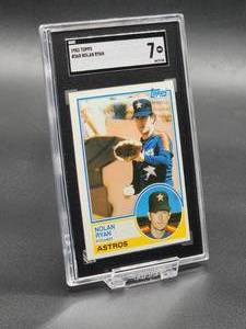 1983 Topps Nolan Ryan Baseball Card #360 SGC 7