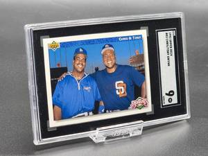 1992 Upper Deck Tony Gwynn Baseball Card #83 SGC 9