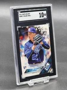 2016 Topps Holiday Blake Snell Rookie Debut Baseball Card #HMW172 SGC 10
