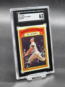 1972 Topps Harmon Killebrew Baseball Card #52 SGC 6