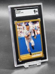 1999 Topps Derek Jeter Baseball Card #85 SGC 9