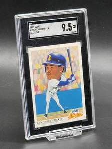 1991 Score Ken Griffey Jr. All-Star Baseball Card #396 SGC 9.5