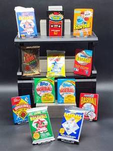 (12) Assorted Year Packs of New Old Stock Baseball Cards