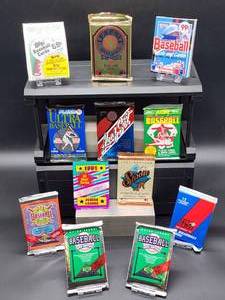 (12) Assorted Year Packs of New Old Stock Baseball Cards