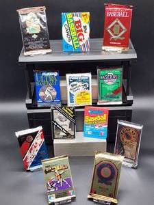 (12) Assorted Year Packs of New Old Stock Baseball Cards